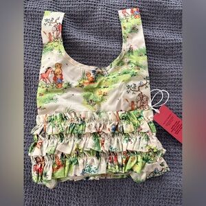 Molly Goddard x Baggu Ruffle Bag in Twinky Print